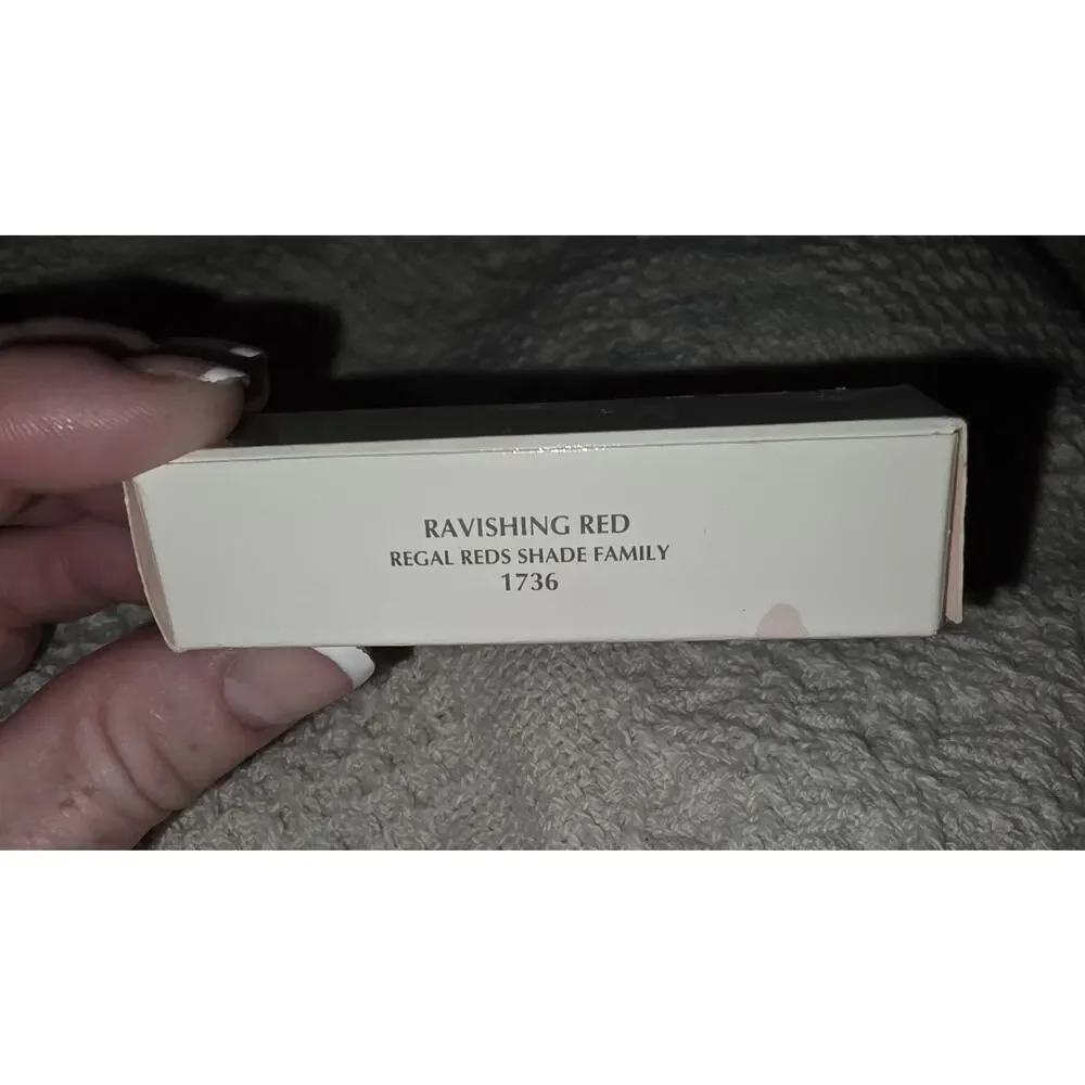 Mary Kay High Profile Creme Lipstick Ravishing Red 4616 .13 oz NIB